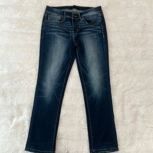 Women’s Buckle Black Cropped Jean